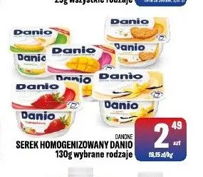 Serek homogenizowany Danio Danone promocja w Tomi Markt