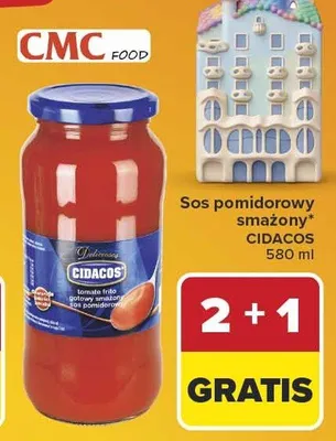 Sos pomidorowy smażony Cidacos promocja w Carrefour