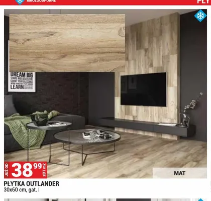 Płytka Outlander 30x60 cm promocja w Merkury Market