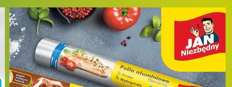 Folia aluminiowa Jan Niezbędny promocja w Carrefour
