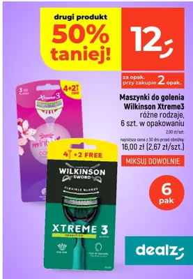 Maszynki do golenia Xtreme3 różne rodzaje promocja w Dealz