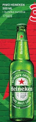 Piwo Heineken butelka zwrotna 173828 promocja w Selgros