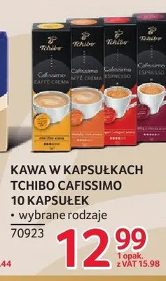 Kawa w kapsułkach Tchibo Cafissimo Espresso Intense promocja w Selgros