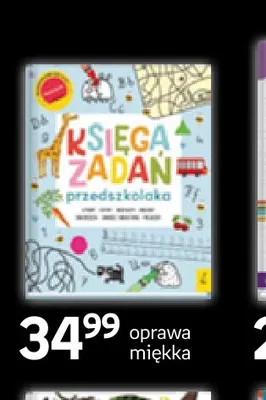 Książka Księga zadań przedszkolaka oprawa miękka promocja w Empik