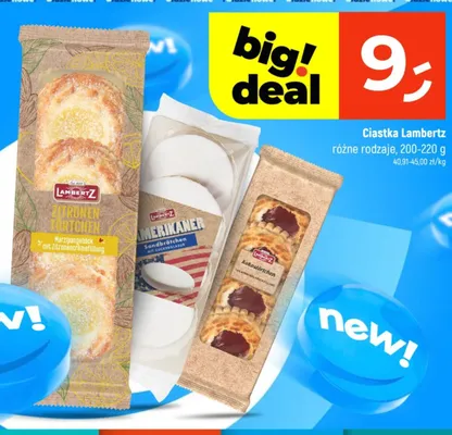 Ciastka Lambertz Kokostörtchen promocja w Dealz