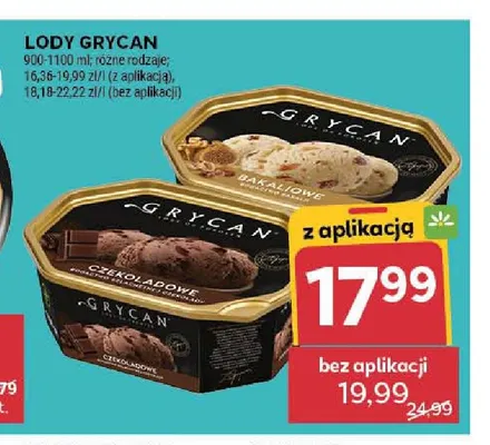 Lody Grycan promocja w Stokrotka
