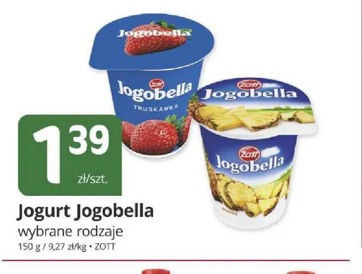 Jogurt Jogobella ananasowy promocja w Marketvita