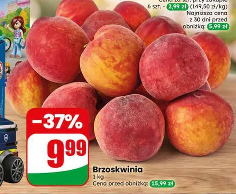 Brzoskwinia promocja w Dino