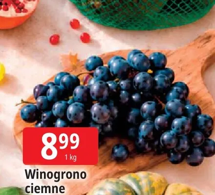 Winogrona ciemne promocja w Leclerc