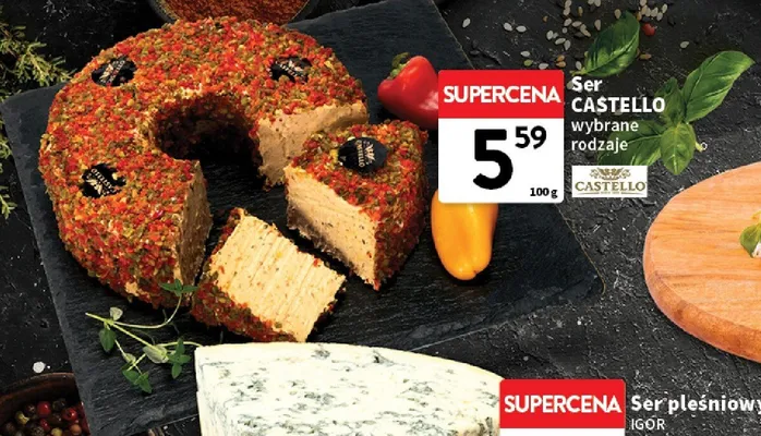 Ser Castello promocja w Intermarche