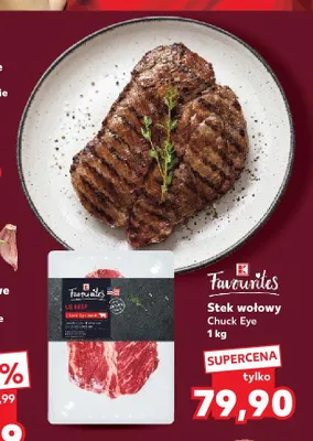 Stek wołowy Chuck Eye K-Favourites promocja w Kaufland