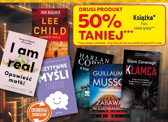 Książka różne tytuły promocja w POLOmarket