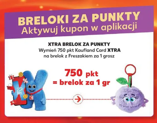 Brelok Freszak promocja w Kaufland