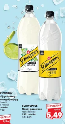Napój gazowany Schweppes Zero Mojito promocja w Kaufland