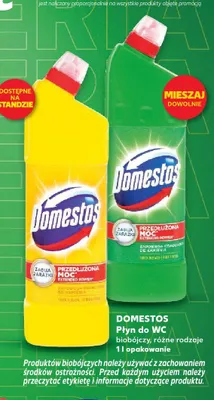 Płyn do WC biobójczy Domestos promocja w Kaufland