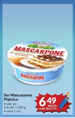 Ser Mascarpone Piątnica promocja w Makro