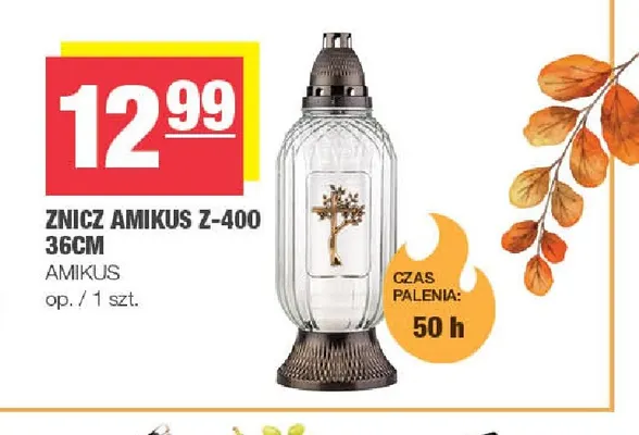 Znicz Amikus Z-400 36 cm promocja w SPAR