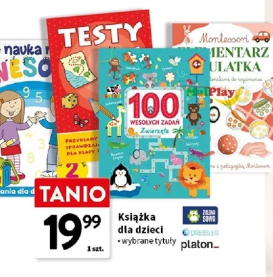 Książka dla dzieci promocja w Intermarche
