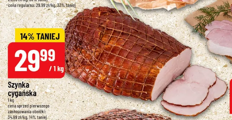 Szynka cygańska promocja w POLOmarket