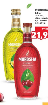 Likier Morosha Cherry promocja w Kaufland