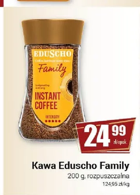 Kawa rozpuszczalna Eduscho Family Instant Coffee promocja w Premium Nasz Sklep