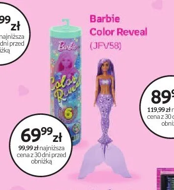 Lalka Barbie Color Reveal promocja w Empik