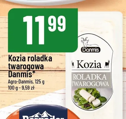 Kozia roladka twarogowa Danmis promocja w POLOmarket
