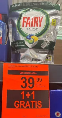 Tabletki do zmywarki Fairy Original promocja w Aldi