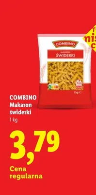 Makaron świderki Combino promocja w Lidl