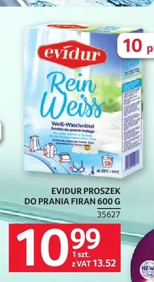 Proszek do prania firan Evidur 600g promocja w Selgros