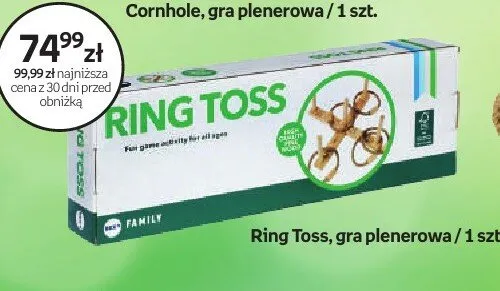 Gra plenerowa Ring Toss promocja w Empik