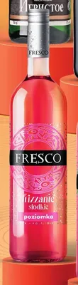 Wino musujące Fresco Frizzante słodkie poziomka promocja w Żabka