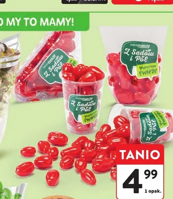 Pomidor daktylowy shaker Z Sadów i Pól promocja w Intermarche
