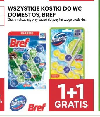 Kostka do WC Bref promocja w Stokrotka