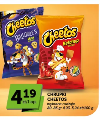 Chrupki Cheetos Halloween Pizza promocja w Groszek