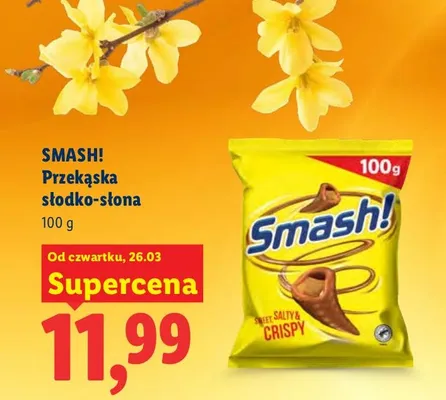 Przekąska słodko-słona promocja w Lidl