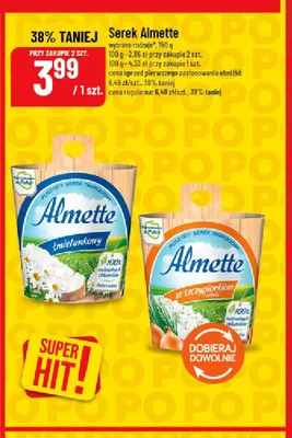 Serek Almette śmietankowy promocja w POLOmarket