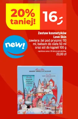 Zestaw kosmetyków Love Skin promocja w Dealz