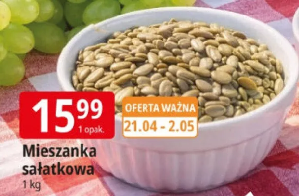 Mieszanka sałatkowa promocja w Leclerc