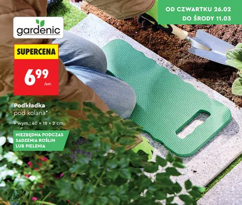Podkładka pod kolana promocja w Biedronka