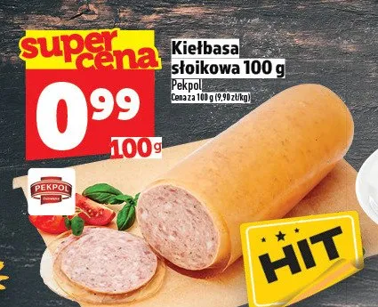 Kiełbasa słoikowa promocja w TOPAZ