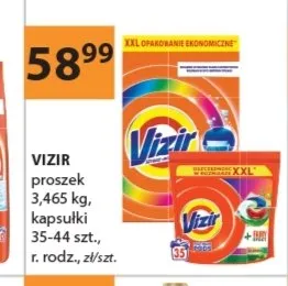 Kapsułki do prania Vizir promocja w Drogerie Laboo