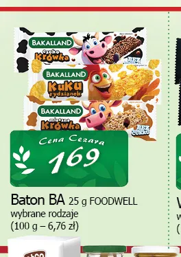Baton BA! Bakalland promocja w CEZAR Delikatesy