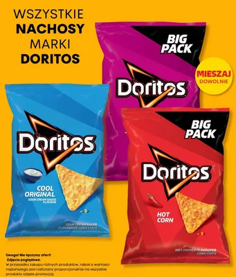Nachosy Doritos promocja w Kaufland