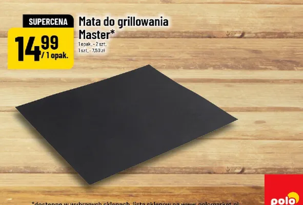 Mata do grillowania Master promocja w POLOmarket