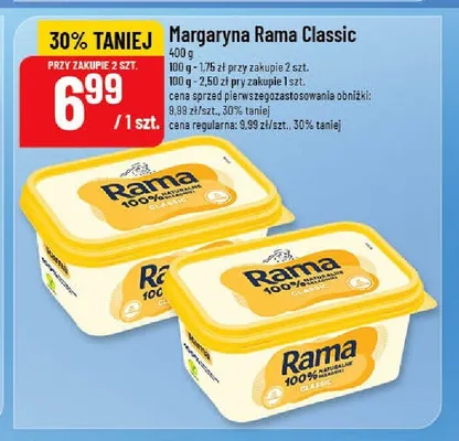 Margaryna Rama Classic promocja w POLOmarket