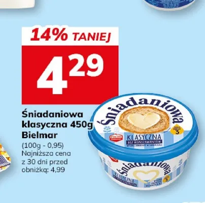 Margaryna Śniadaniowa klasyczna Bielmar promocja w Hitpol