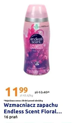 Wzmacniacz zapachu Endless Scent Floral Burst granulki do prania 16 prań promocja w Action