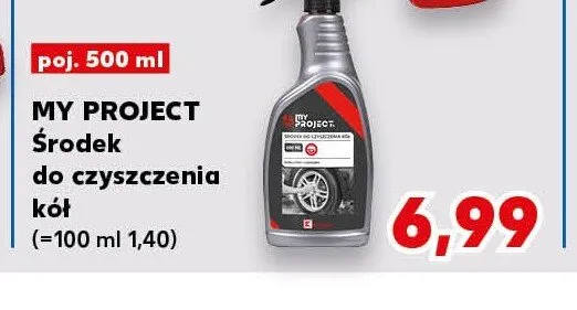 Środek do czyszczenia kół My Project promocja w Kaufland