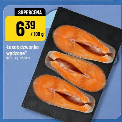 Łosoś dzwonko wędzone promocja w POLOmarket